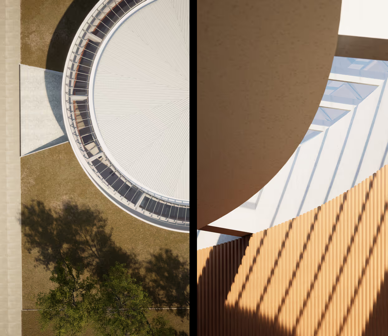 Church of the Holy Family © ARQBR Arquitetura e Urbanismo | Rendered by D5 Render