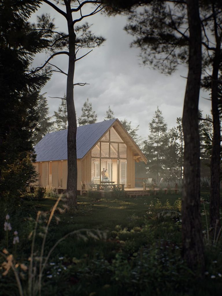 Perspecive Renders How to Achieve Natural Depth in Renders with Atmospheric Perspective