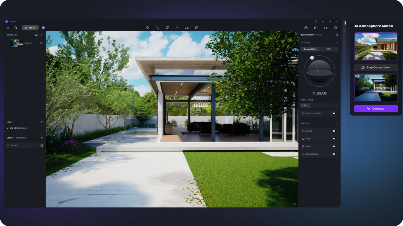 Explore 10+ AI Features for Architecture Rendering
