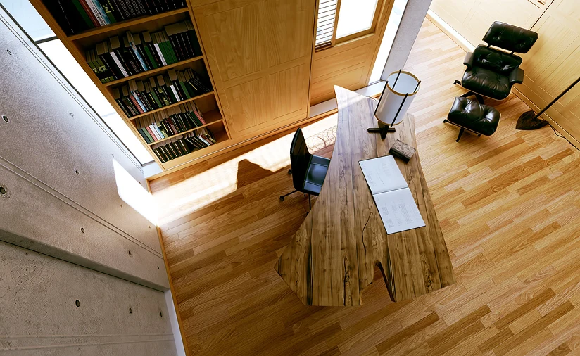 D5 Lite Office Scene Final Render