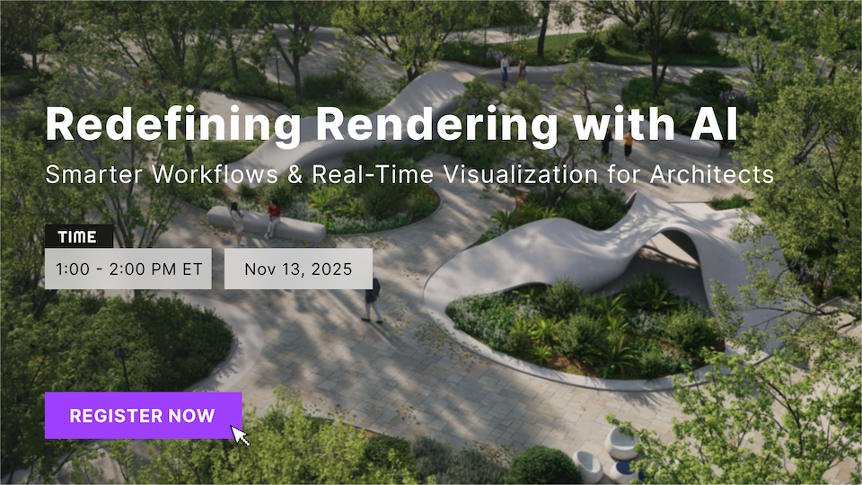 Redefine Rendering with AI: Smarter Workflows for Architects