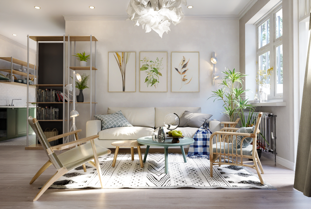 Best practices of interior lighting for SketchUp