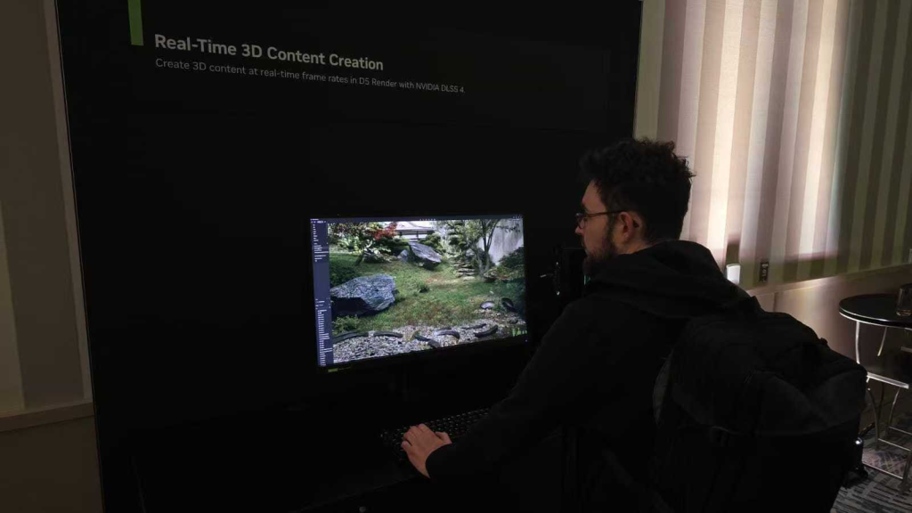 D5 Render 2.10 Beta intègre NVIDIA DLSS 4 : Révolution IA dans le rendu en temps réel