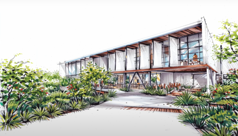 Architectural Rendering Styles Made Easy with AI Style Transfer
