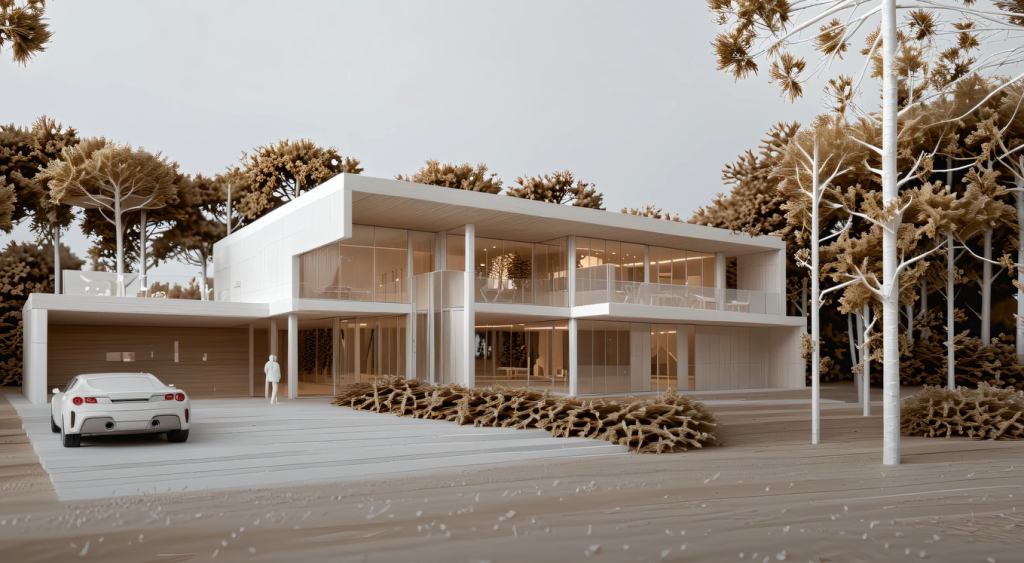 Renderización de una maqueta a escala con D5 Render