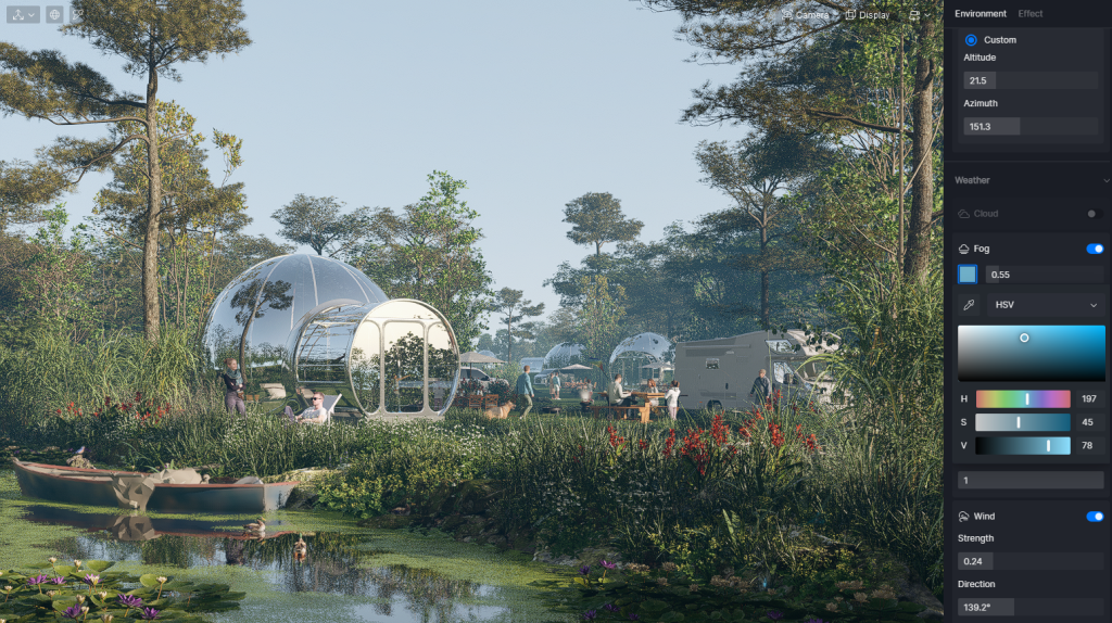 How to Add Realistic Fog to Archviz Rendering With D5 Render