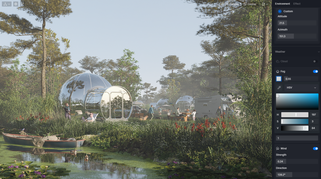How to Add Realistic Fog to Archviz Rendering With D5 Render