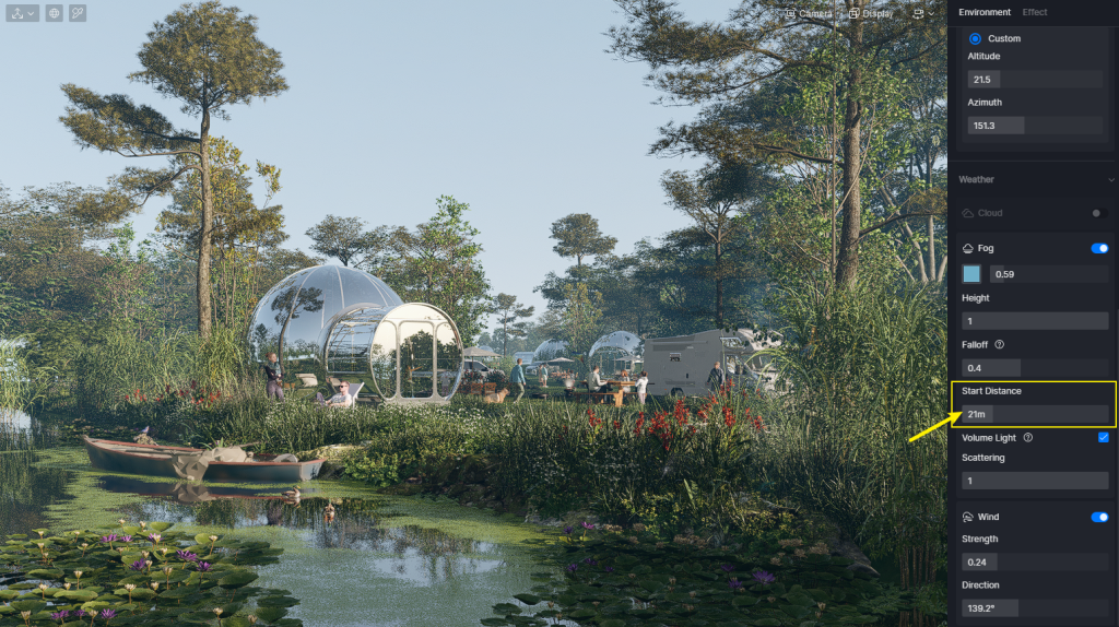 How to Add Realistic Fog to Archviz Rendering With D5 Render