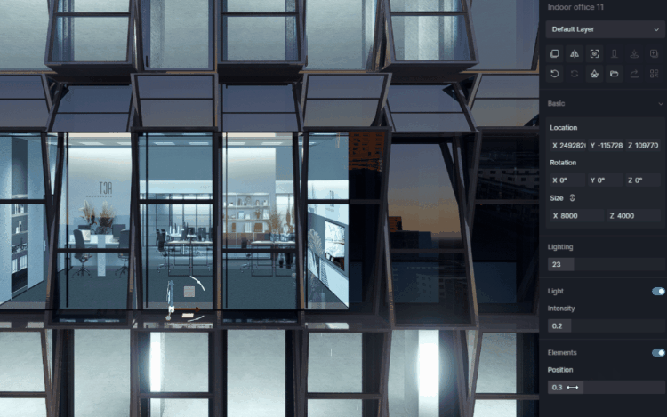 Out-of-the-box Interior Parallax Assets Available in D5 Library to Save Your Time
