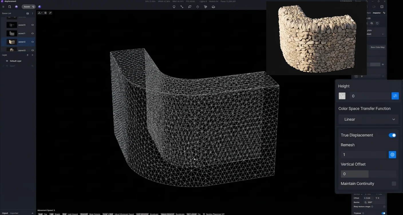D5 Remesh ON
