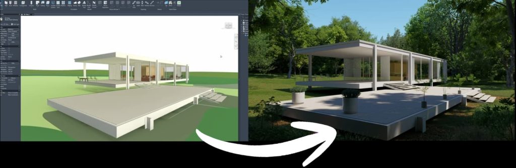 창의적인 워크플로우의 열쇠: Revit 아키텍처 모델에서 D5 Render를 활용한 애니메이션까지