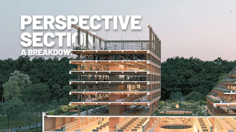 How to create an extremely detailed Perspective Section with D5 Render