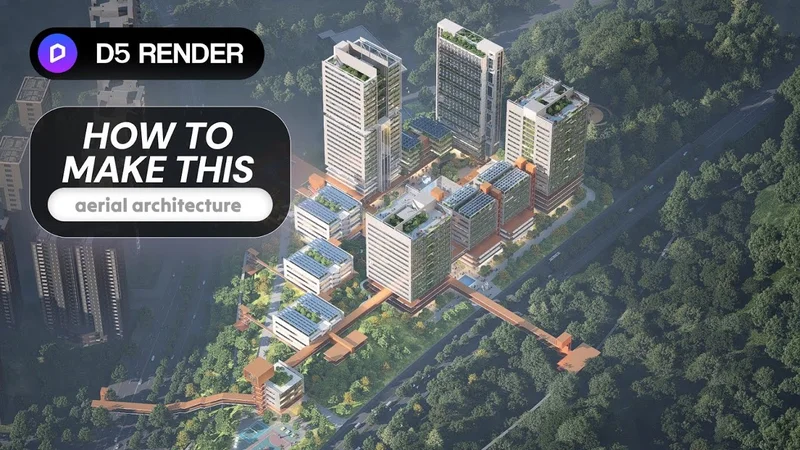 Tips You Must Know to Render the Perfect Architectural Aerial View