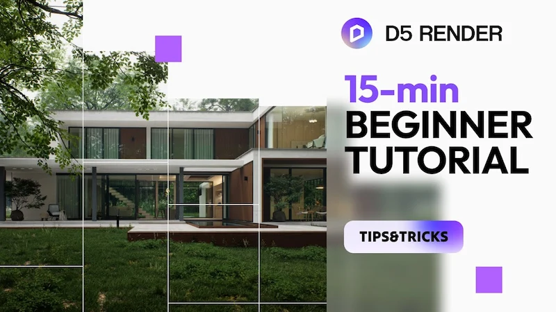 D5 Render Tutorials | Learn 3d rendering with ease