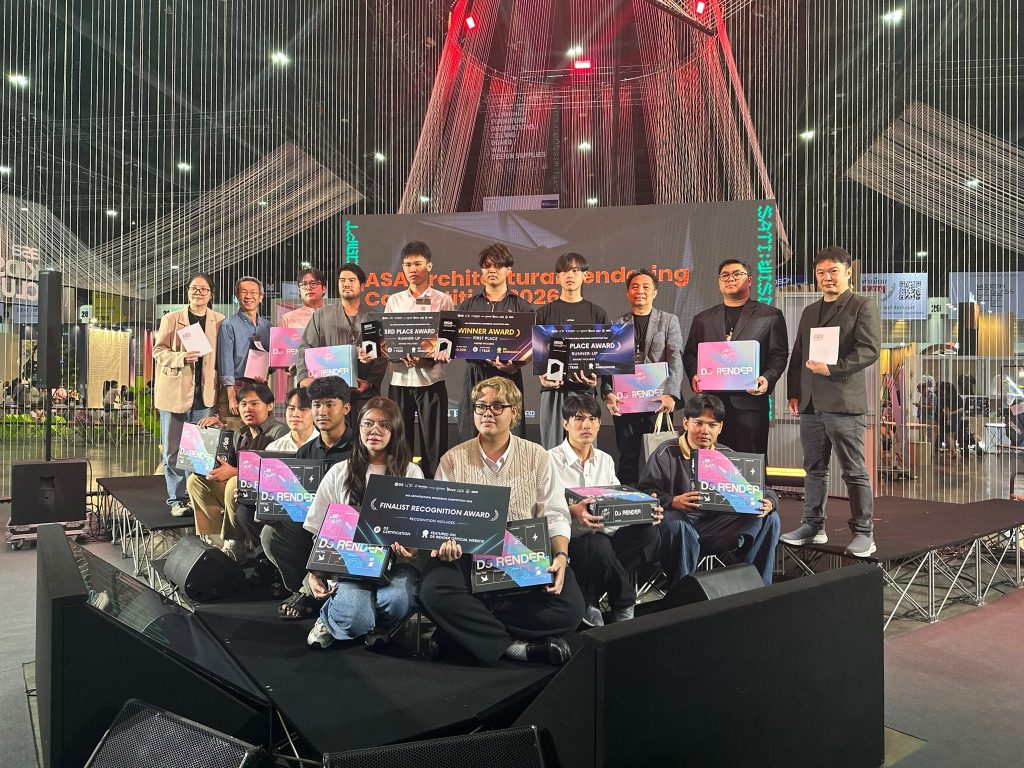 When Rendering, AI, and Design Converged: Inside Thailand’s ASA Architectural Rendering Competition 2026