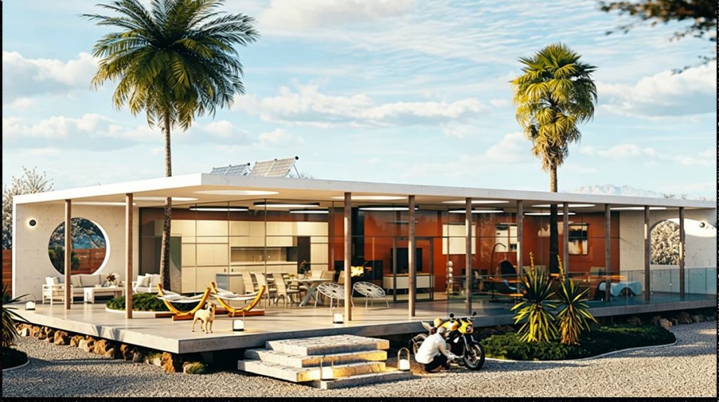 D5 Render: Real-time 3D Exterior Rendering with geometry-aware spatial AI