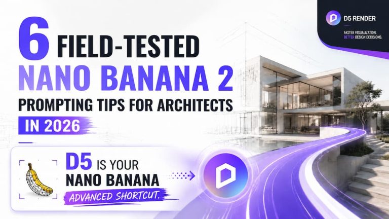 Master Nano Banana prompt and upgrade to D5 for accurate real-time 3D control
