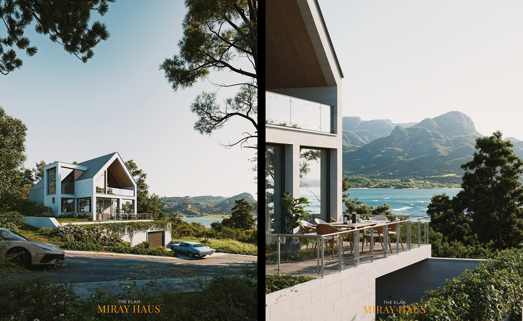 The Elan Miray Haus project, Visualization by ANT.archviz
