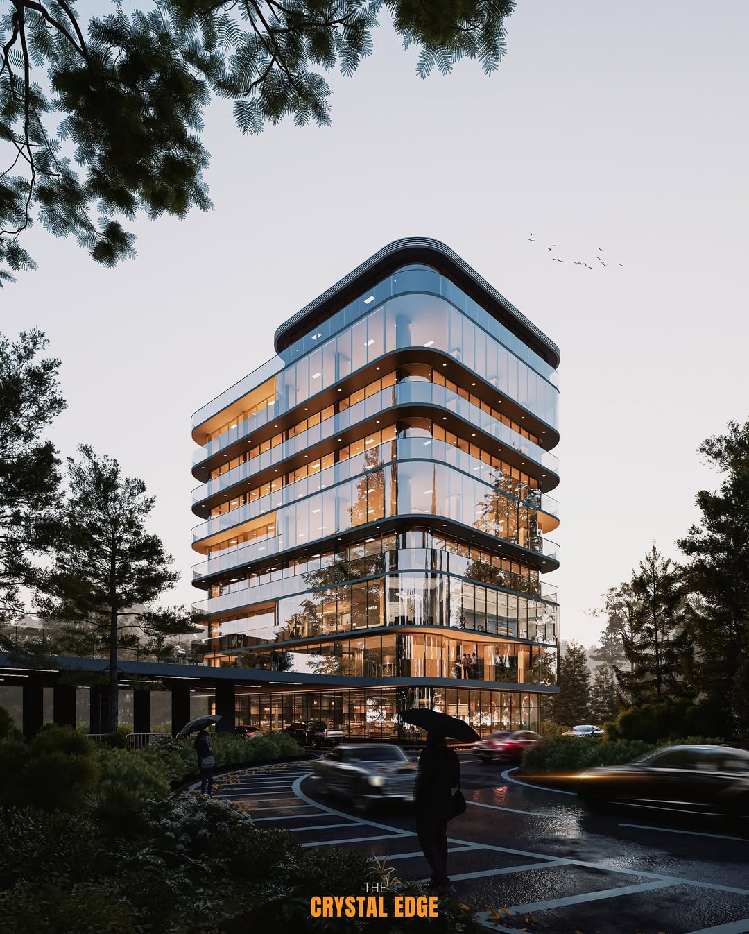 The Crystal Edge project, Visualization by ANT.archviz