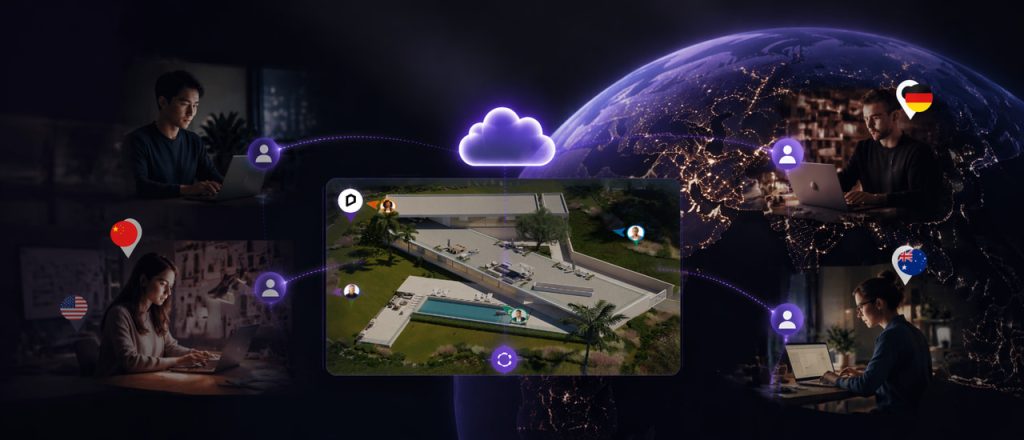 Cloud Collaboration in D5 3.1: one shared scene for remote 3D teams