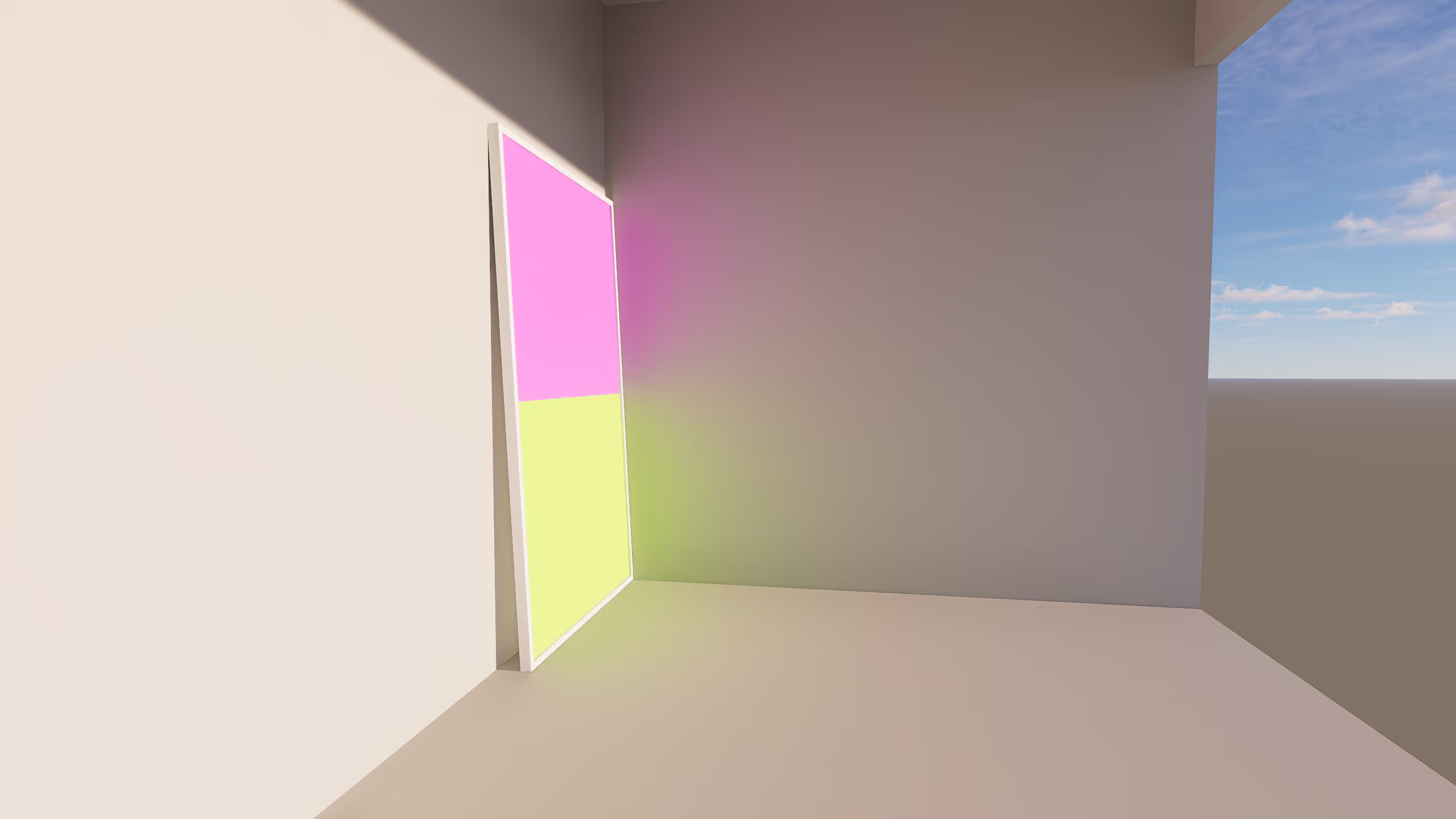 Advanced D5 GI with enhanced shadows, reflections, and light bounces