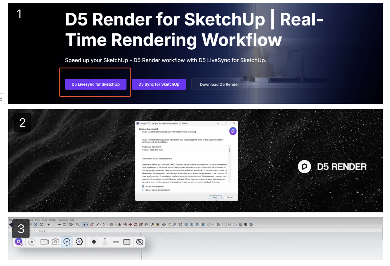 d5 sync for sketchup