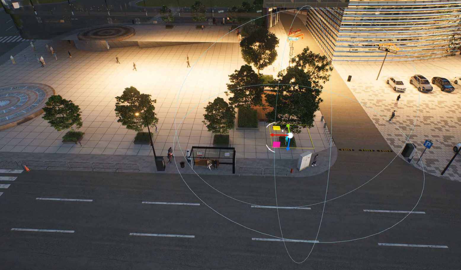 Archviz Review: Rendering a Commercial Plaza with D5 Render