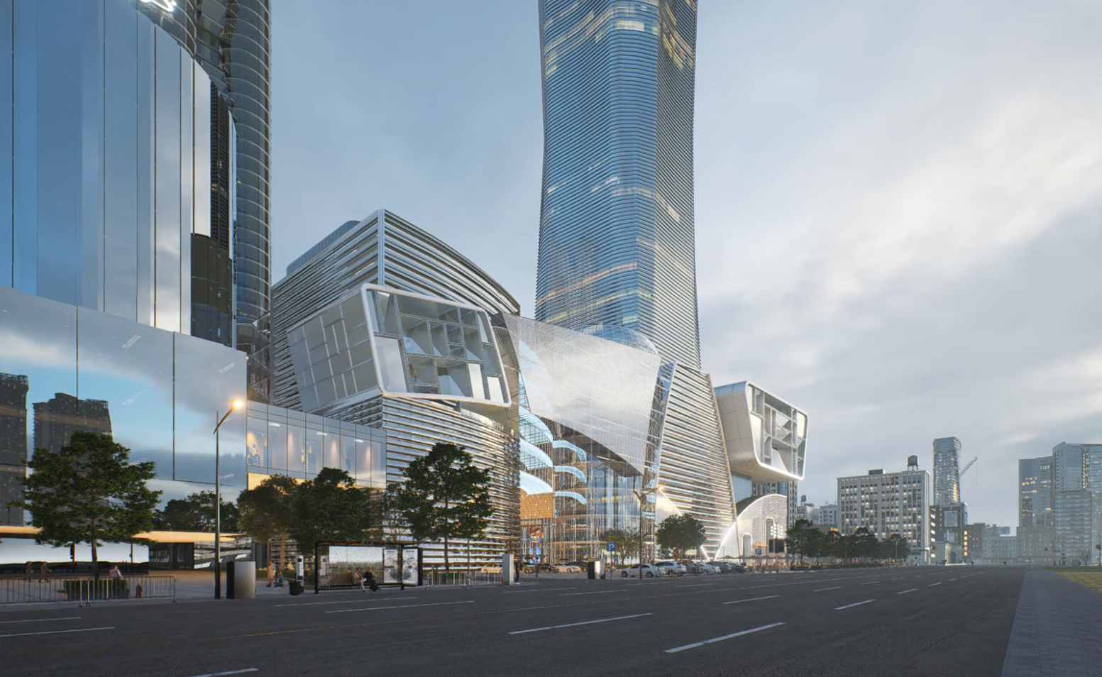 Archviz Review: Rendering a Commercial Plaza with D5 Render
