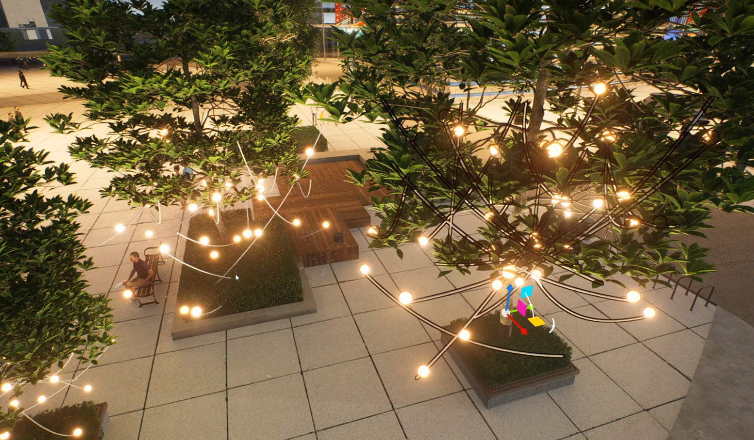 Archviz Review: Rendering a Commercial Plaza with D5 Render