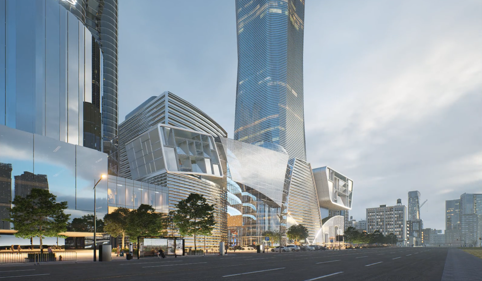 Archviz Review: Rendering a Commercial Plaza with D5 Render