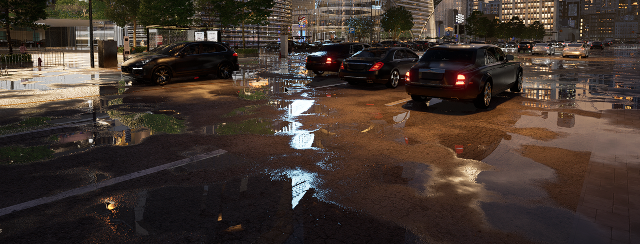 Archviz Review: Rendering a Commercial Plaza with D5 Render