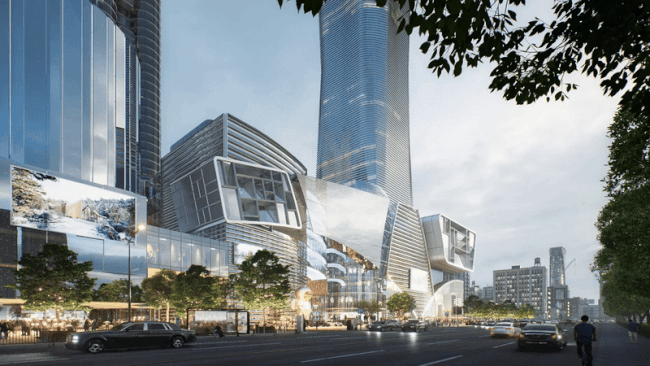 Archviz Review: Rendering a Commercial Plaza with D5 Render
