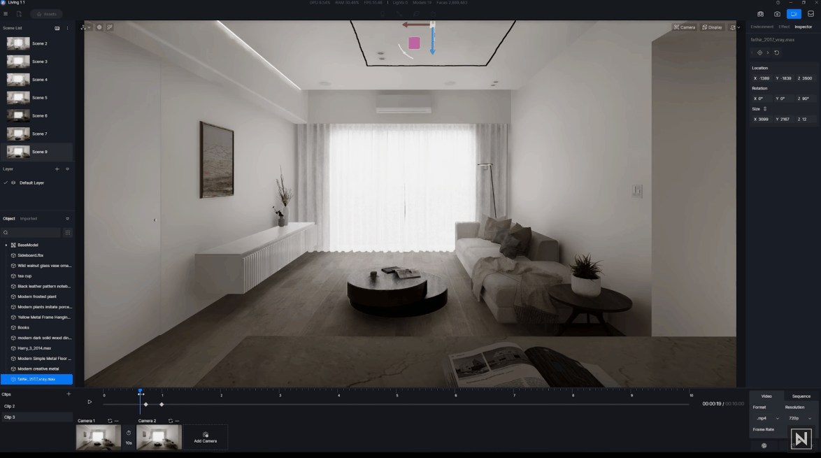 How To Make an Interior Phasing Animation