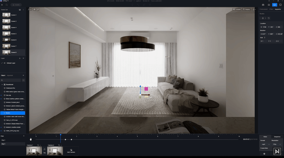 How To Make an Interior Phasing Animation