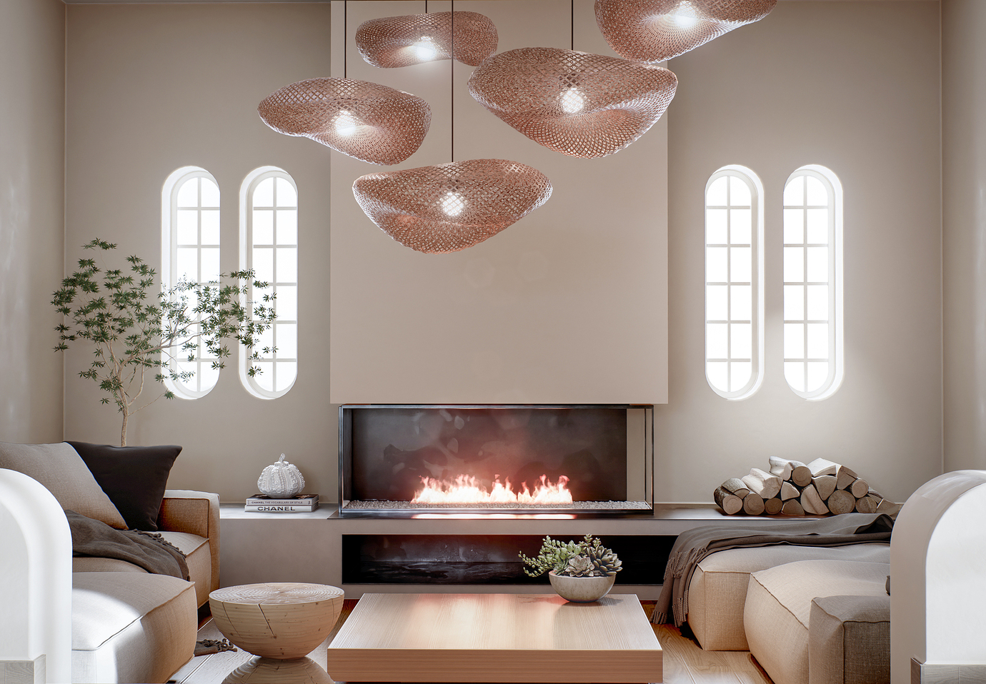 12 Japandi Living Room Design ideas for 2023