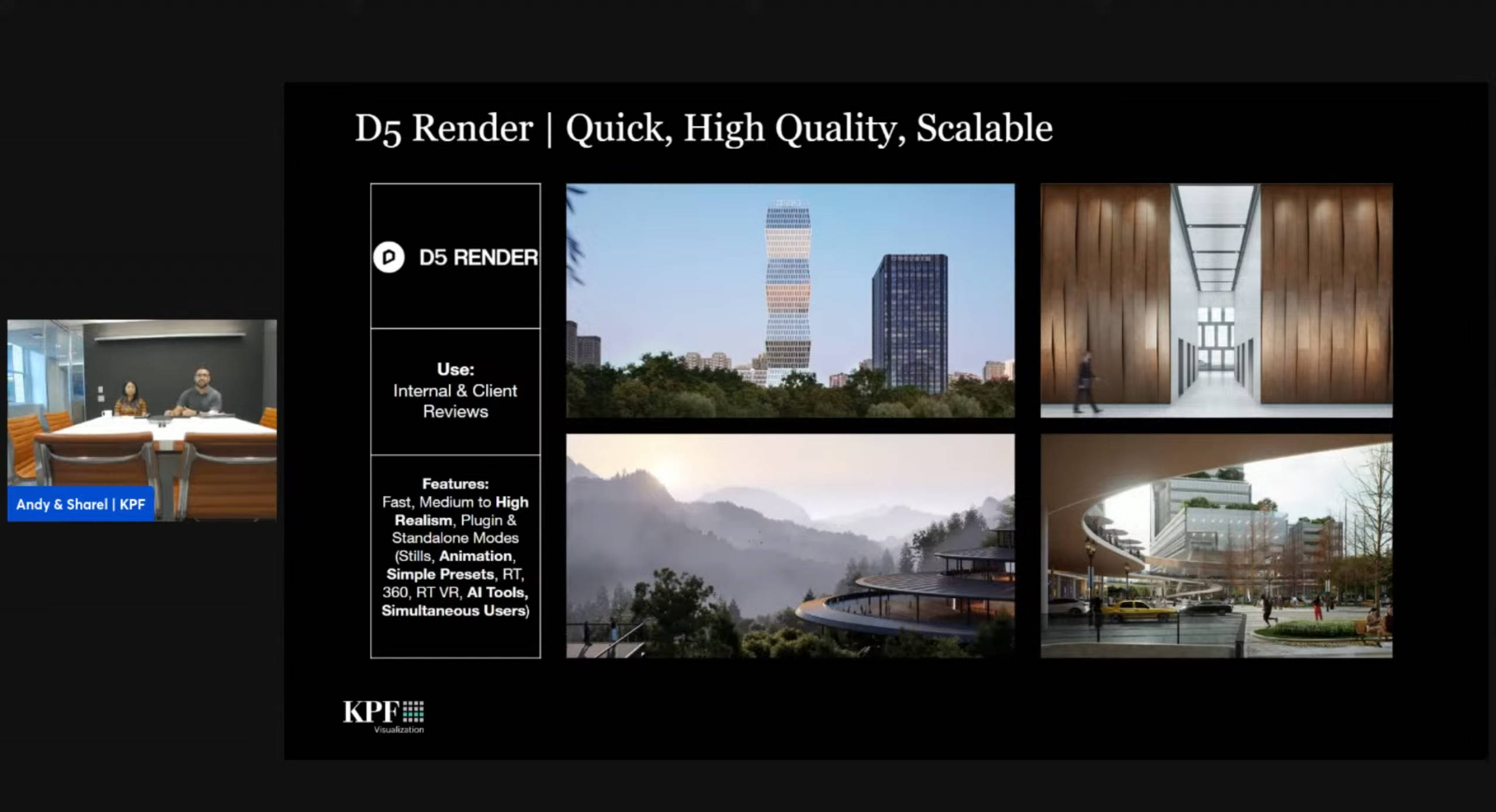 KPF & D5 Render Webinar