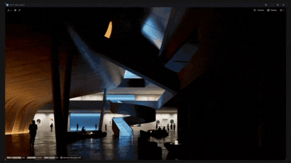 Real-Time Path Tracing in D5