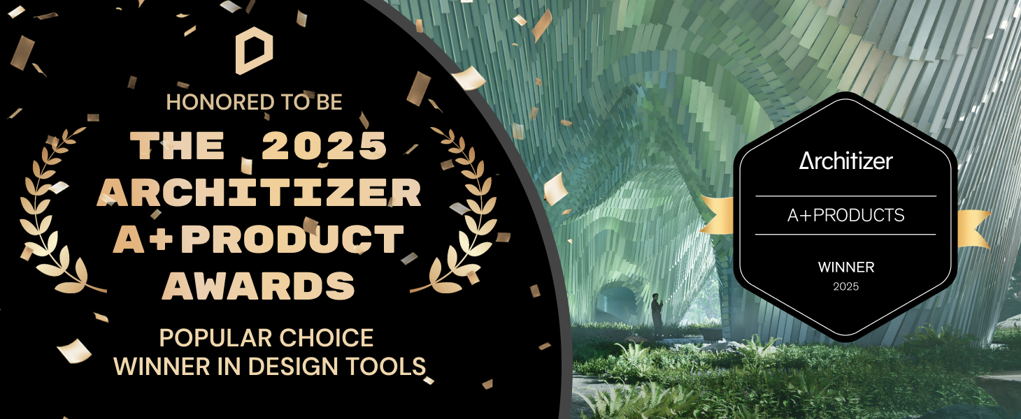 D5 Render Named 2025 A+Product Awards Popular Choice Winner in Design Tools Categoryd_inherit