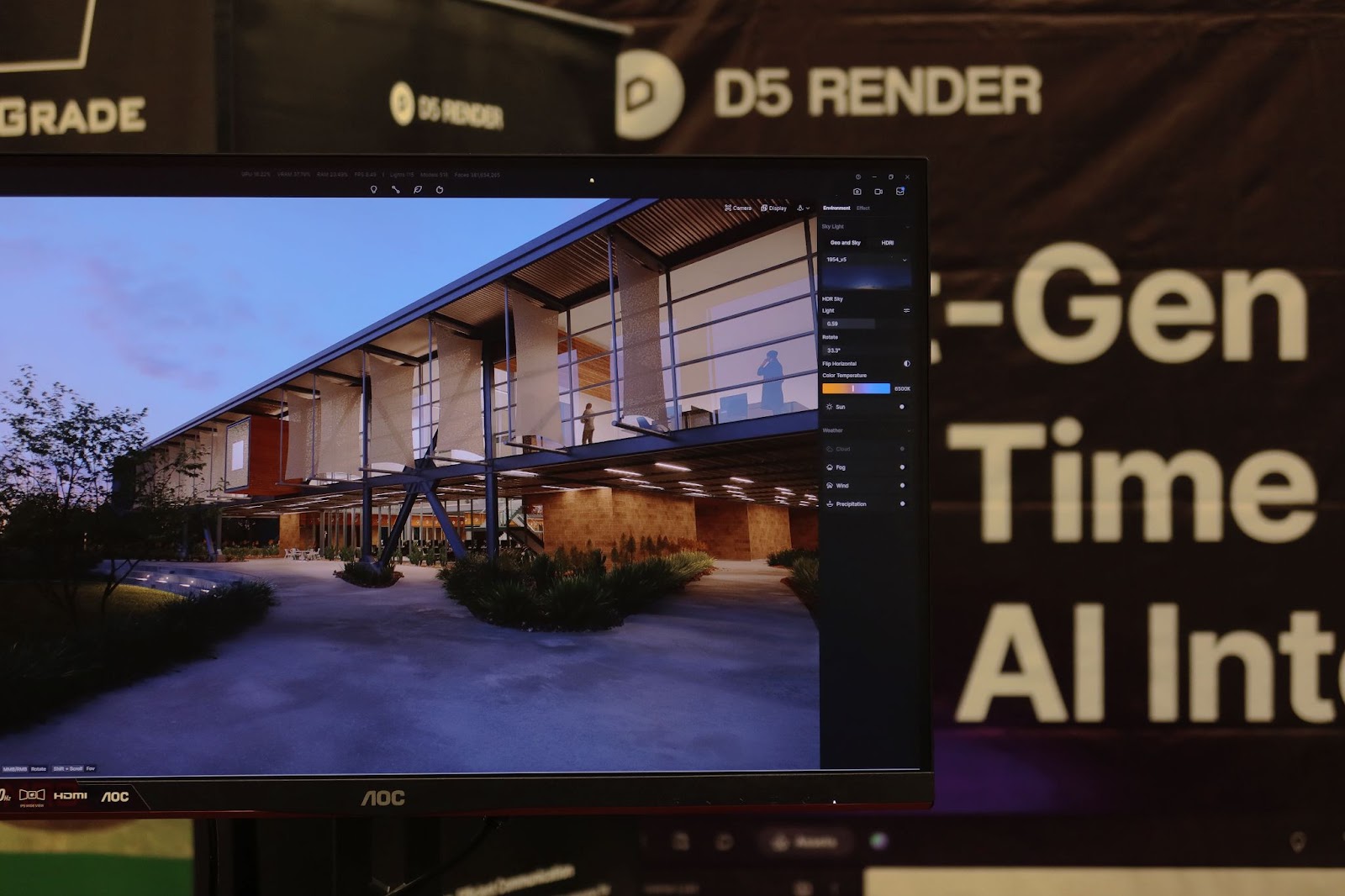 D5 Render Attends ASLA 2023 Conference to Redefine Landscape Architecture with Real-time Rendering and AI Integration