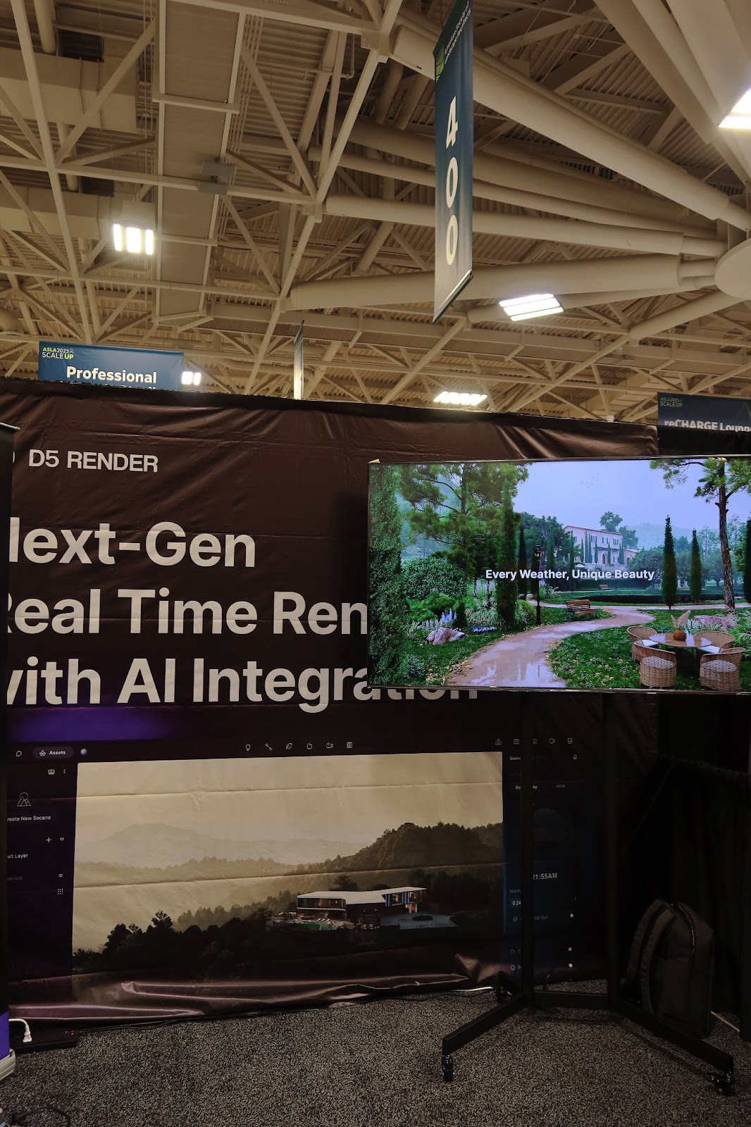 D5 Render Attends ASLA 2023 Conference to Redefine Landscape Architecture with Real-time Rendering and AI Integration