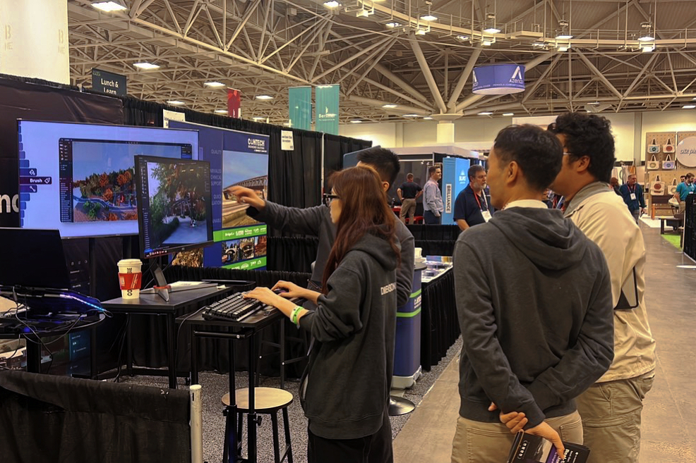 D5 Render Attends ASLA 2023 Conference to Redefine Landscape Architecture with Real-time Rendering and AI Integration