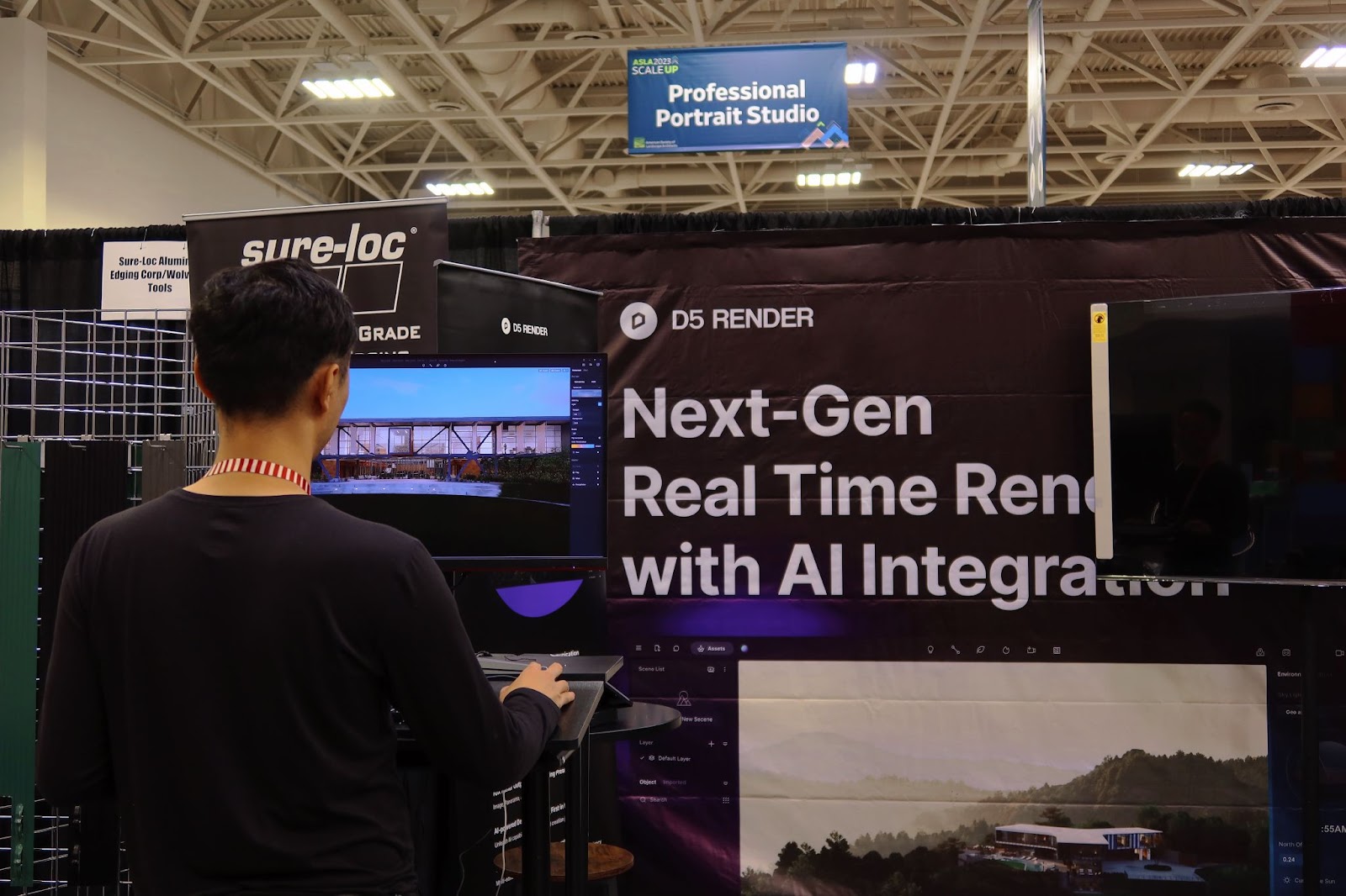 D5 Render Attends ASLA 2023 Conference to Redefine Landscape Architecture with Real-time Rendering and AI Integration