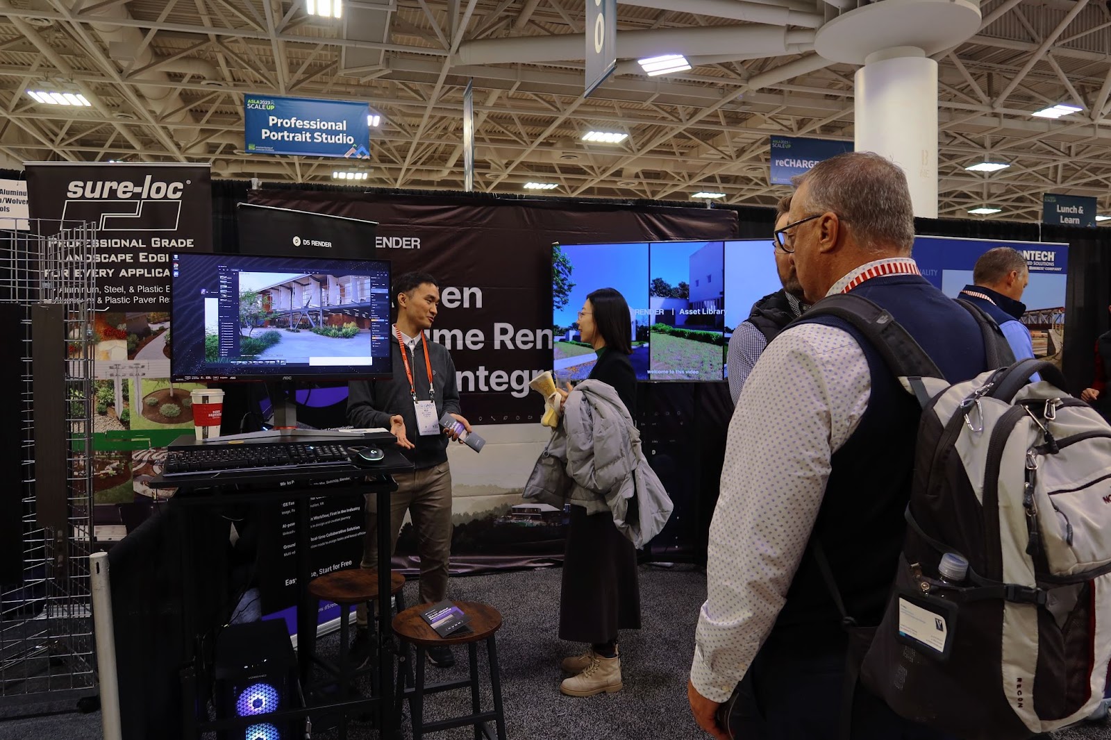 D5 Render Attends ASLA 2023 Conference to Redefine Landscape Architecture with Real-time Rendering and AI Integration