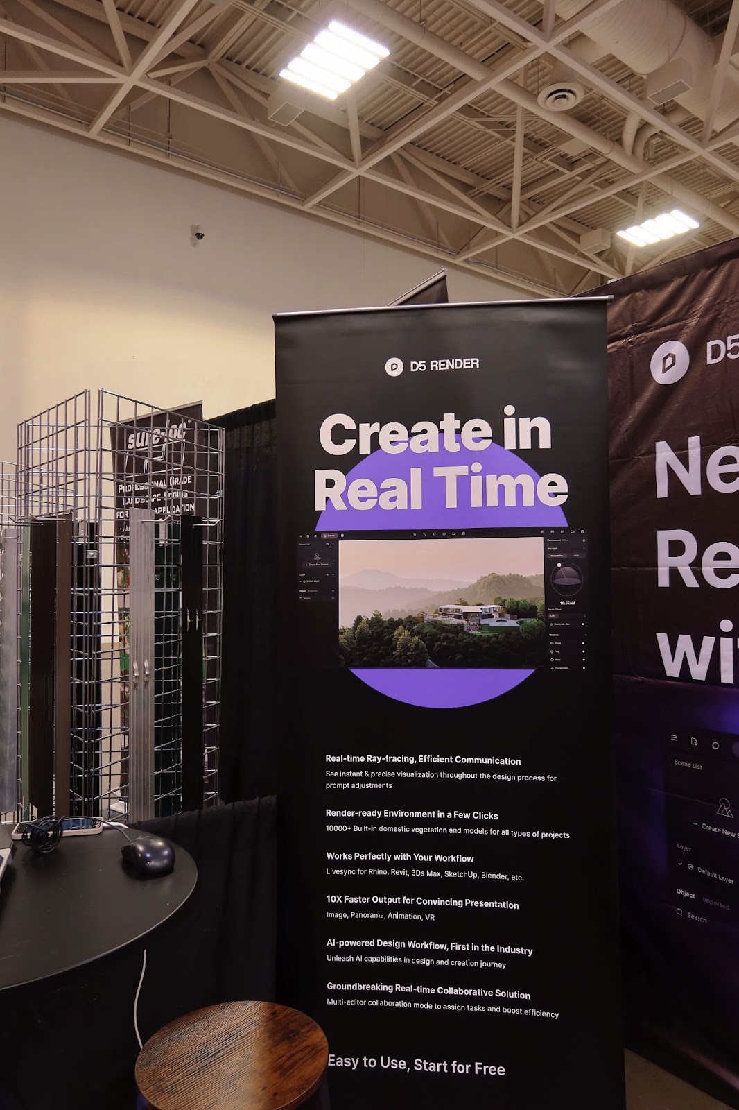 D5 Render Attends ASLA 2023 Conference to Redefine Landscape Architecture with Real-time Rendering and AI Integration