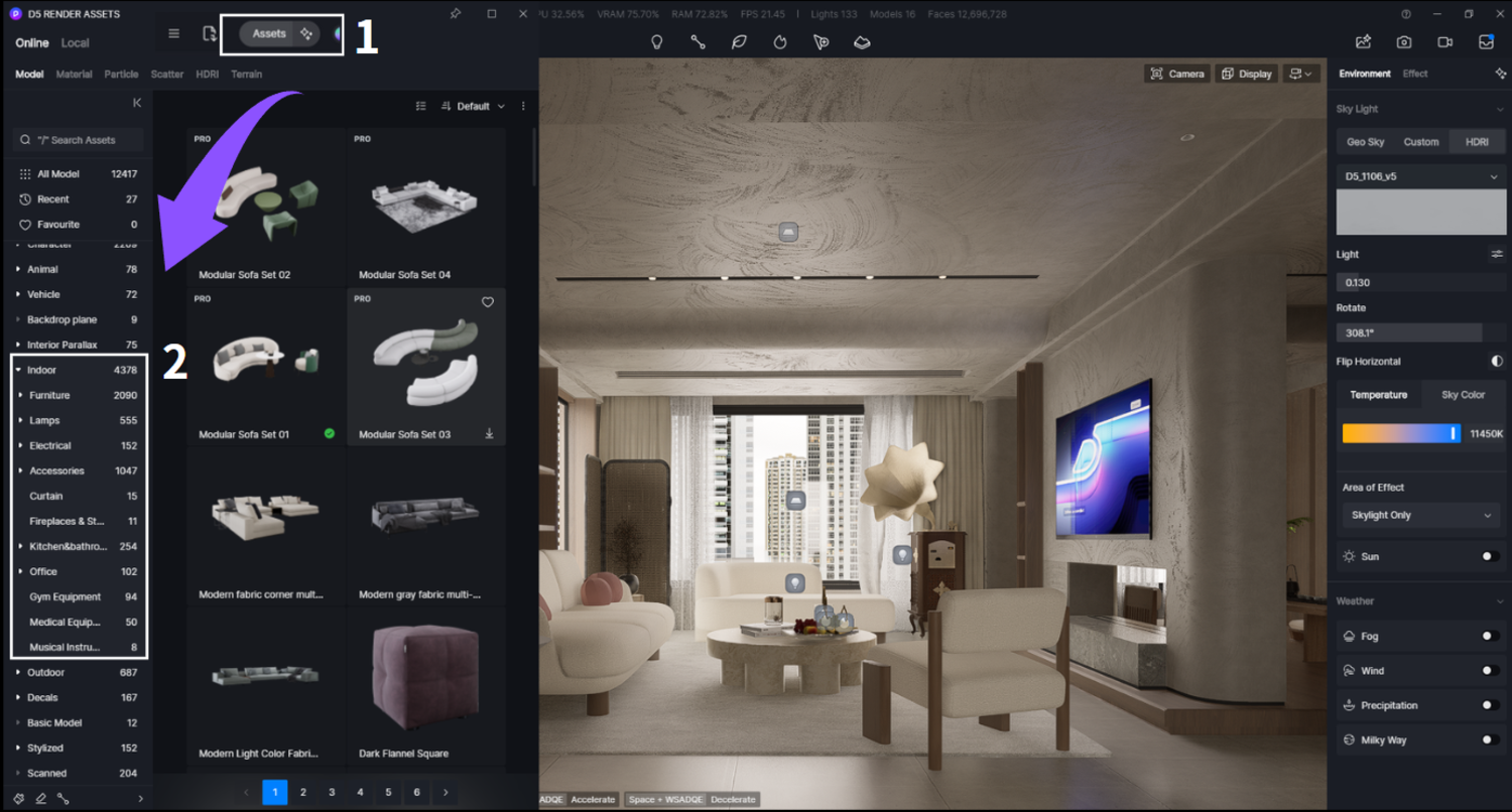 interior design models