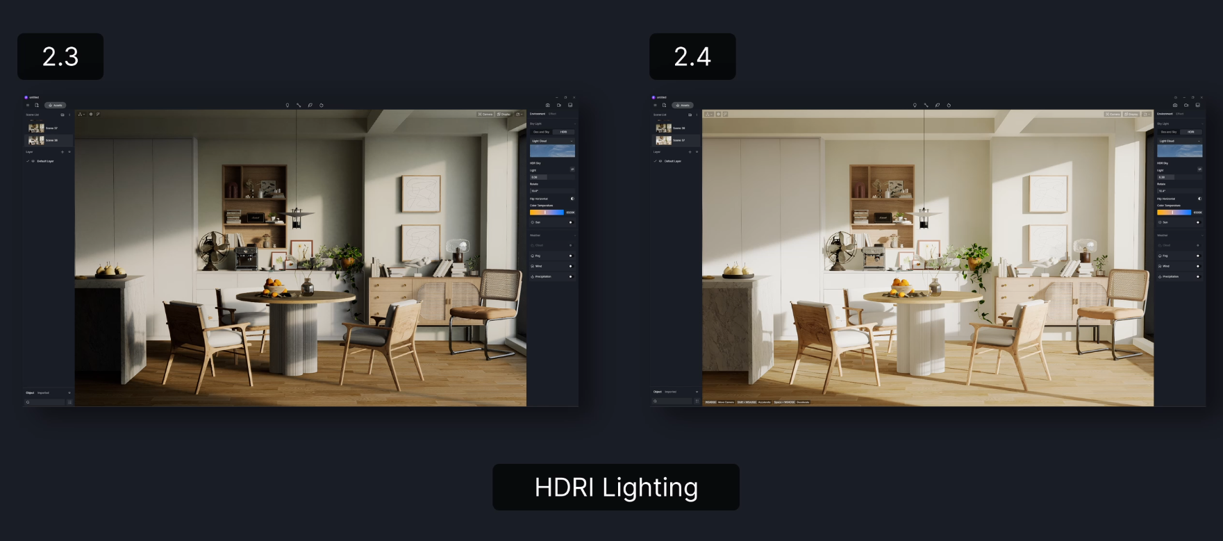 画期的な3Dアップデート：D5 Render 2.4 リリースノート