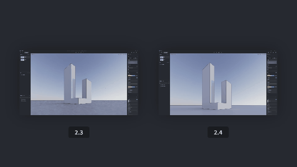 画期的な3Dアップデート：D5 Render 2.4 リリースノート