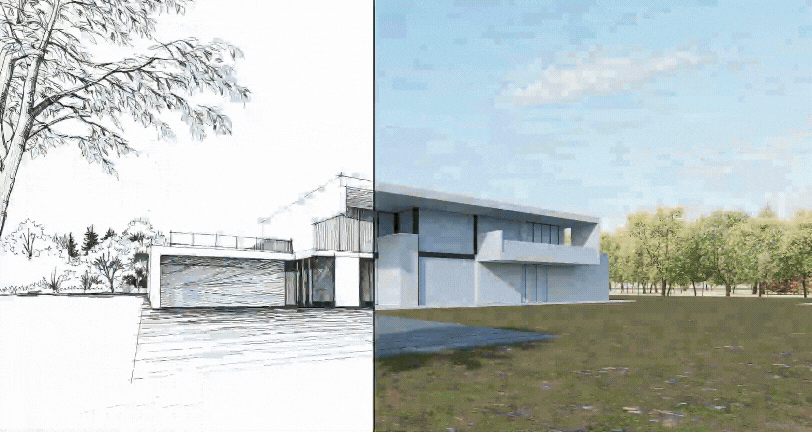 Stylized art creation in D5 Render: Expert tips for designers and visuals.