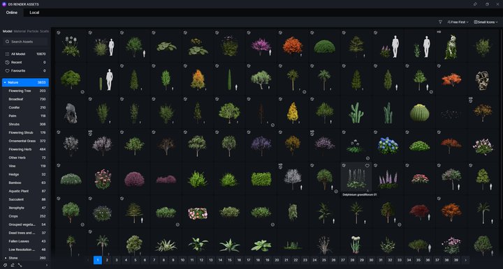 3D Landscape Scatter Tools in D5 Render You Must Know