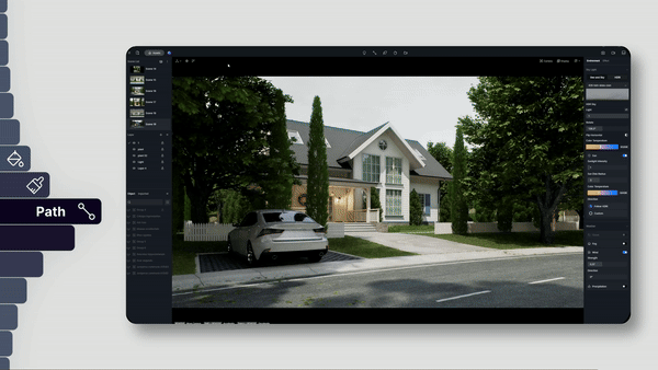 3D Landscape Scatter Tools in D5 Render You Must Know